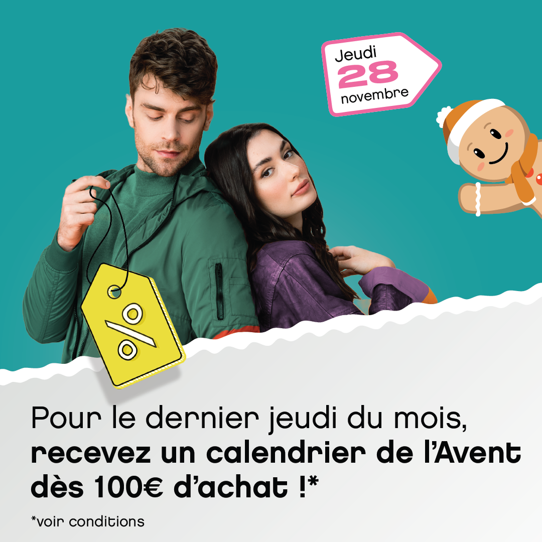 couple faisant du shopping à prix réduits